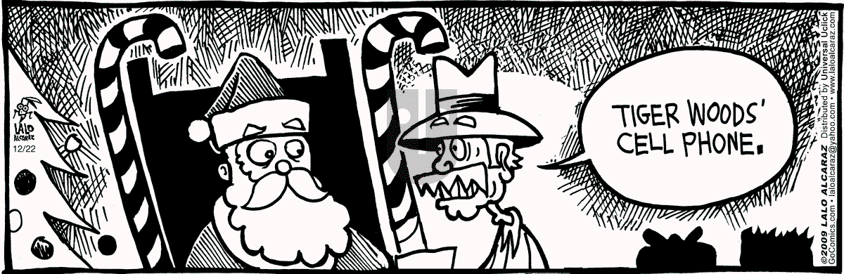 La Cucaracha - Tuesday December 22, 2009 Comic Strip