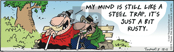 Frank and Ernest on Wednesday December 11, 2013 Comic Strip