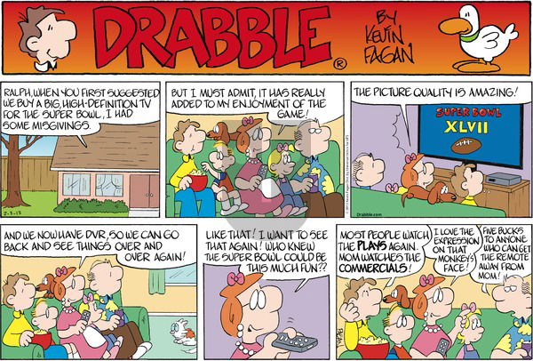 Drabble on Sunday February 3, 2013 Comic Strip