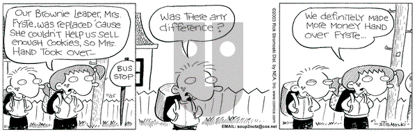 Soup to Nutz - Old on Tuesday November 25, 2003 Comic Strip