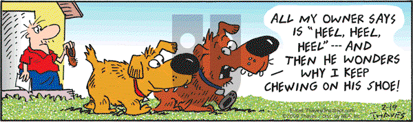 Frank and Ernest - Thursday February 19, 2009 Comic Strip