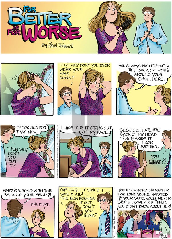 For Better or For Worse on Sunday September 1, 2002 Comic Strip