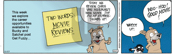 Get Fuzzy - Saturday November 27, 2004 Comic Strip