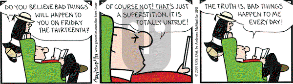 The Born Loser on Friday November 13, 2020 Comic Strip