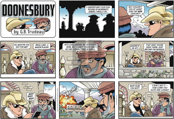 Doonesbury on Sunday April 5, 2009 Comic Strip