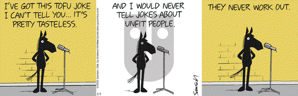 Dark Side of the Horse on Tuesday July 1, 2025 Comic Strip