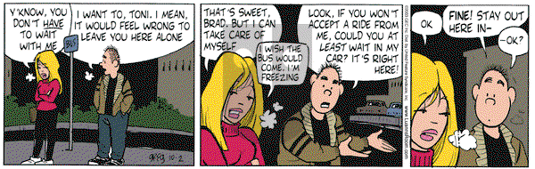 Luann - Thursday October 2, 2003 Comic Strip