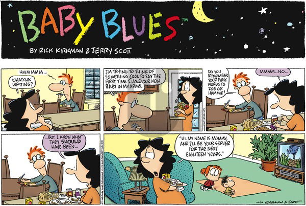 Baby Blues on Sunday October 20, 2002 Comic Strip