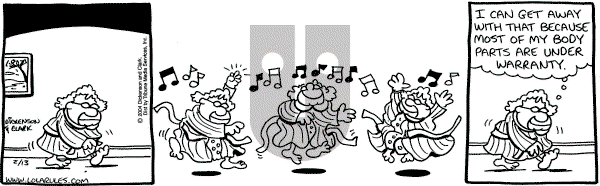 Lola on Friday February 13, 2004 Comic Strip