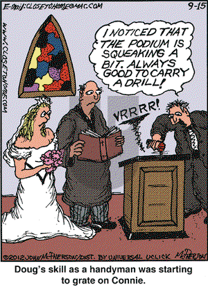 Close to Home on Saturday September 15, 2012 Comic Strip