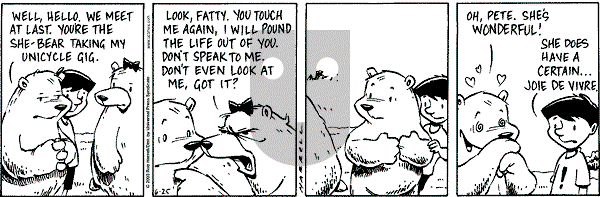 Big Top on Wednesday June 25, 2003 Comic Strip