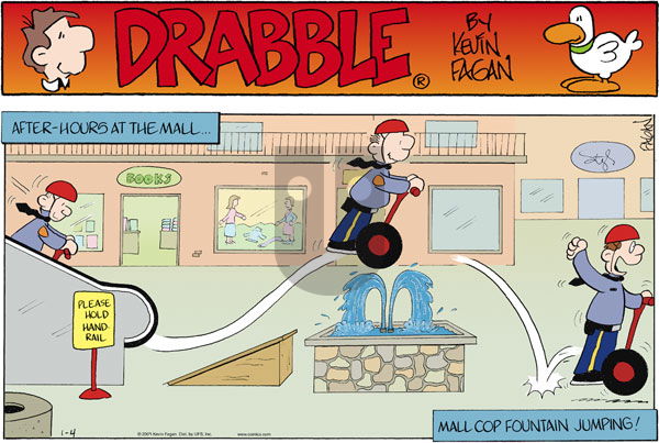 Drabble on Sunday January 4, 2009 Comic Strip