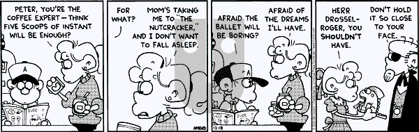 FoxTrot on Monday December 18, 2000 Comic Strip
