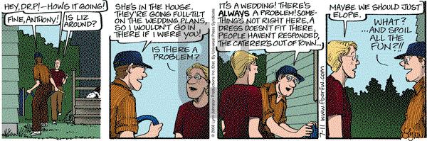 For Better or For Worse on Friday July 11, 2008 Comic Strip