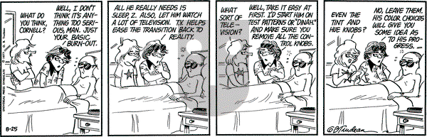 Doonesbury on Thursday August 25, 1977 Comic Strip