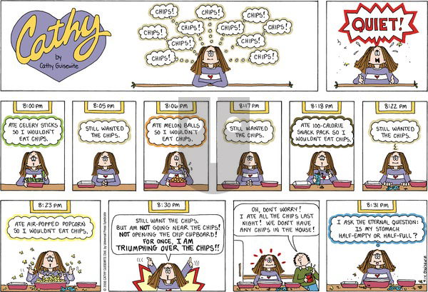 Cathy Classics on Sunday September 14, 2008 Comic Strip