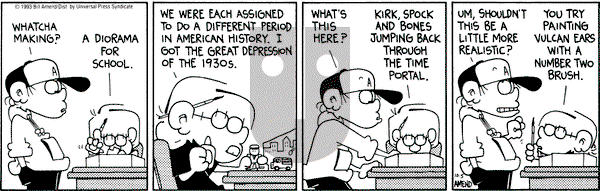 FoxTrot on Tuesday October 5, 1993 Comic Strip