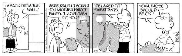 Drabble on Saturday August 11, 2007 Comic Strip