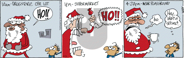 The Knight Life on Thursday December 24, 2015 Comic Strip