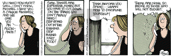 For Better or For Worse - Monday November 20, 2023 Comic Strip