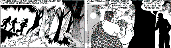 Alley Oop on Wednesday April 25, 2007 Comic Strip
