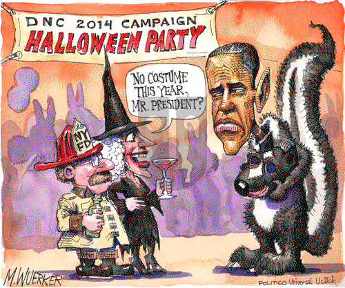 Matt Wuerker - Tuesday October 21, 2014 Comic Strip