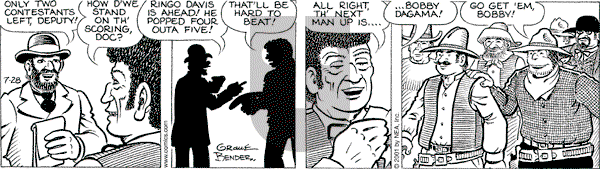 Alley Oop on Saturday July 28, 2001 Comic Strip