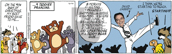 Over the Hedge on Wednesday December 21, 2011 Comic Strip