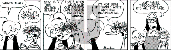 9 Chickweed Lane on Friday February 11, 1994 Comic Strip