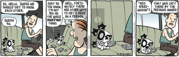 Pooch Cafe - Monday September 20, 2010 Comic Strip