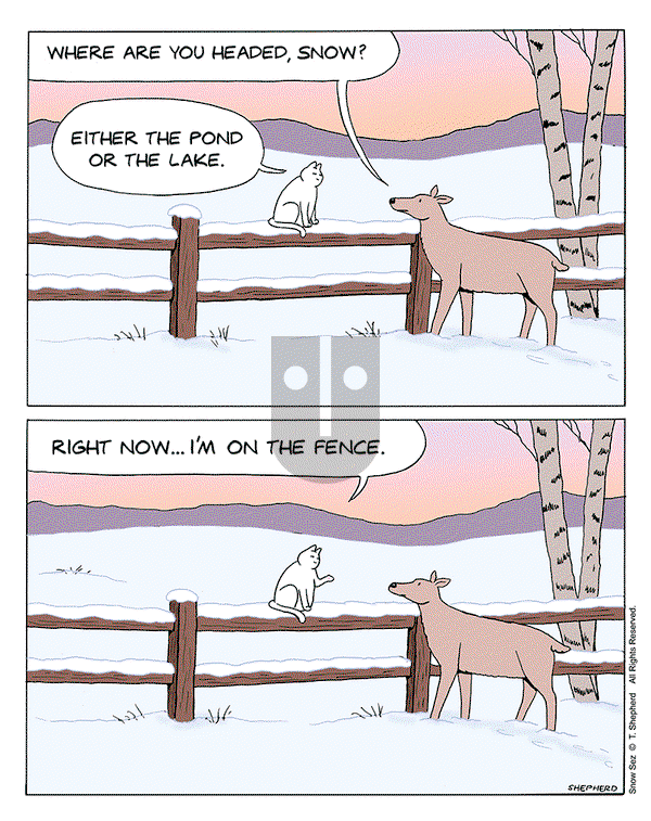 Snow Sez on Monday February 24, 2025 Comic Strip