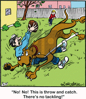 Marmaduke on Wednesday March 19, 2014 Comic Strip