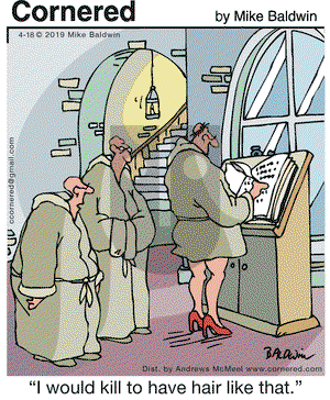 Cornered on Thursday April 18, 2019 Comic Strip