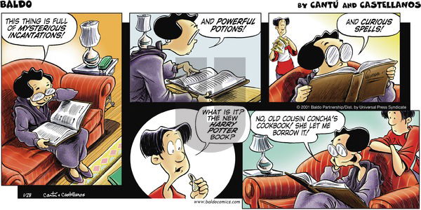 Baldo on Friday March 30, 2001 Comic Strip