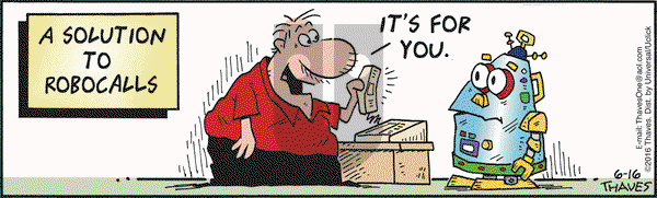Frank and Ernest on Thursday June 16, 2016 Comic Strip