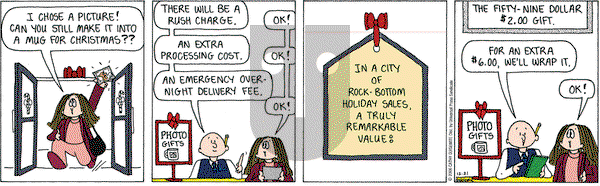 Cathy Classics on Thursday December 21, 2006 Comic Strip