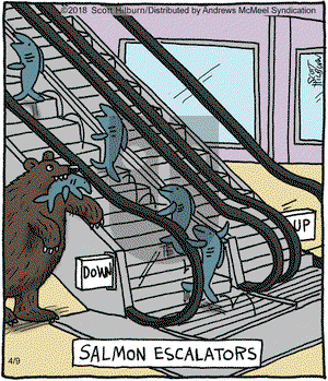 The Argyle Sweater on Monday April 9, 2018 Comic Strip