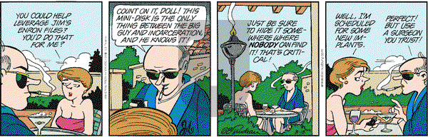 Doonesbury on Wednesday March 13, 2002 Comic Strip
