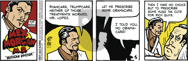 La Cucaracha on Tuesday April 11, 2017 Comic Strip