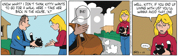 Luann on Friday November 25, 2005 Comic Strip