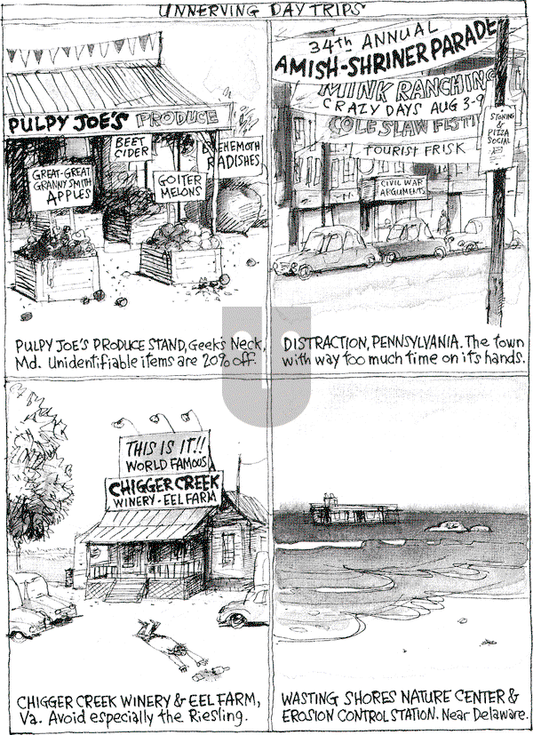 Richard's Poor Almanac on Monday August 15, 2011 Comic Strip