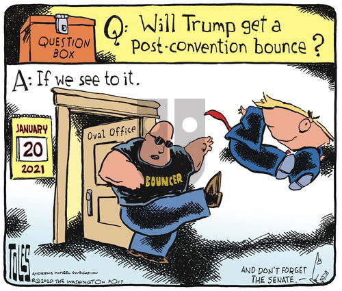 Tom Toles on Sunday August 30, 2020 Comic Strip
