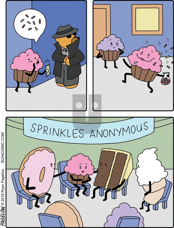 Buni on Monday January 8, 2018 Comic Strip