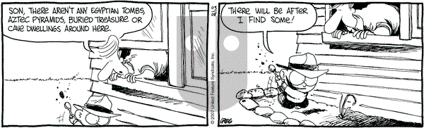 The Buckets on Thursday March 8, 2007 Comic Strip