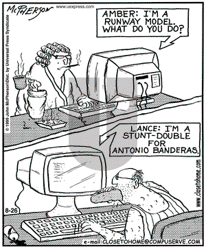 Close to Home on Thursday August 26, 1999 Comic Strip