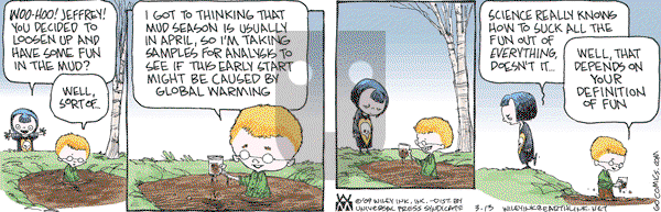 Non Sequitur - Friday March 13, 2009 Comic Strip