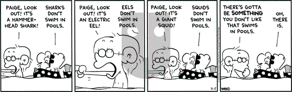 FoxTrot on Saturday July 5, 2003 Comic Strip
