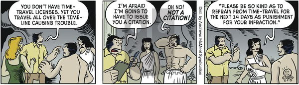 Alley Oop on Friday August 16, 2019 Comic Strip