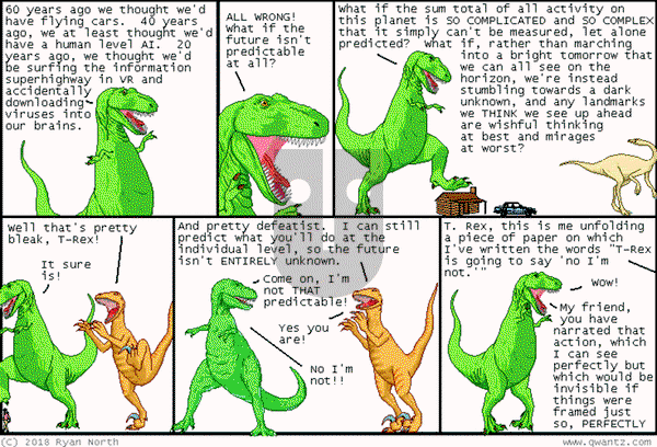 Dinosaur Comics on Thursday May 15, 2025 Comic Strip