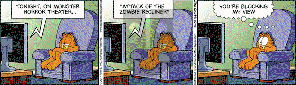 Garfield on Tuesday October 31, 2017 Comic Strip